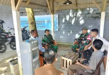 Babinsa Pererat Kemitraan Bersama Warga Tingkatkan Stabilitas Keamanan Wilayah
