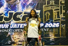 Aerilyn Bellvania Sabet Dua Emas di Gubernur Cup 2026