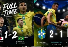 Brasil Taklukkan Jepang lewat Gol Akhir