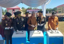 BOTASUPAL NTT Musnahkan 1.723 Uang Palsu di HUT Bhayangkara dan BI