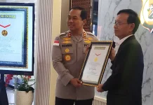 Polda NTT Dapat Penghargaan MURI Penerapan Terapi USEFT Terbanyak di Indonesia