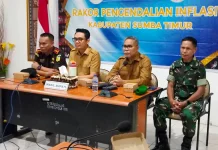 Wabup Sumba Timur Ikuti Rakor Inflasi dan Program Tiga Juta Rumah