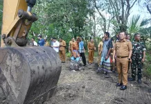 Bupati Kupang Cetak Sawah Baru 77 Hektare, Lahan Tidur Jadi Produktif
