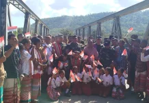 TNI AD Bangun 4 Jembatan di Wilayah Amfoang