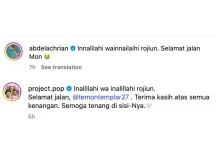 Selebriti Kenang Kepergian Temon