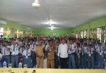 Satres Narkoba Sumba Timur Edukasi Bahaya NAPZA kepada Siswa Baru Sekolah
