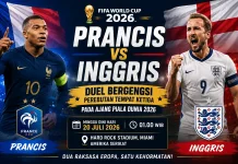 Prancis Hadapi Inggris pada Perebutan Tempat Ketiga Piala Dunia 202