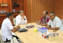 Gubernur NTT Terima Audiensi Panitia Pentahbisan Gereja Betlehem Kalabahi