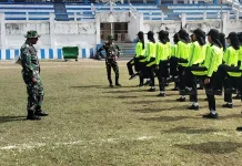 Kodim 1613 Tingkatkan Pelatihan Pasukan Paskibraka Sumba Barat