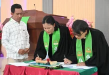 Pisah Sambut Pendeta GMIT Via Dolorosa, Bupati Apresiasi Pengabdian