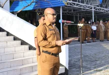 Pemkab Sumba Timur Gelar Apel Kekuatan ASN Dipimpin Asisten Administrasi Umum