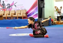 Kris Dayanti Juarai Kejurnas Wushu