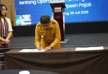 Bupati Sumba Timur Tandatangani Addendum Optimalisasi Pemungutan Pajak Daerah