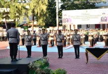 Kapolda NTT Sertijab  PJU dan Kapolres Jajaran