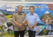 Kapolres Ngada Perkuat Sinergi dengan RRI, Dukung Program Strategis Nasional