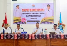 Wabup Yonathan Pimpin Rakor TPPS Triwulan II Tekan Stunting