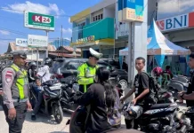Cegah Kecelakaan, Satlantas Polres Rote Ndao Rutin Atur Lalu Lintas