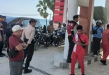 Jaga Ketertiban Antrean BBM, Sat Samapta Polres Rote Ndao Pantau SPBU