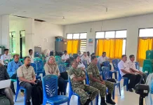 Pasi Ter Kodim 1601/Sumba Timur Hadiri Sosialisasi Konservasi Air Pertanian