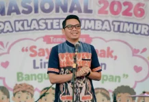 Wabup Sumba Timur Hadiri Puncak Peringatan Hari Anak Nasional 2026