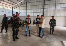 Dandim Sumba Barat Daya Tinjau Pembangunan Koperasi Desa Merah Putih