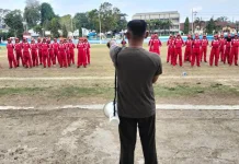 Dandim Sumba Barat Motivasi Paskibra jelang HUT Kemerdekaan RI