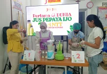 Injeksi Creative Center dan Poltekkes Kupang Gagas Jus Pepaya Hijau dari NTT