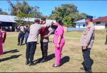 Kapolres Ngada Kunjungi Polsek Golo Lewa Perkuat Pelayanan
