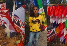 Pedagang Umbul-umbul Rasakan Sepinya Pembeli Atribut Kemerdekaan