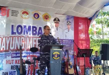 Kodaeral VII Gelar Lomba Dayung Merdeka Memperingati HUT 81 RI