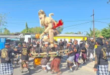 Tetap Jadi Favorit, Paguyuban Bali Hadirkan Ogoh-Ogoh Hanoman