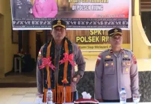 Kapolres Ngada Kunjungi Polsek Riung, Perkuat Soliditas Personel