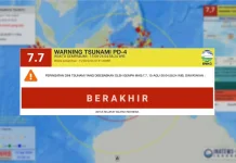 BMKG Mengakhiri Peringatan Dini Tsunami Nusa Tenggara
