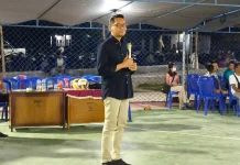 Wakil Bupati Buka Turnamen Voli Antar Pelajar Sumba Timur