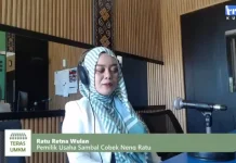Tak Sekadar Viral, Sambal Cobek Neng Ratu Jaga Kualitas