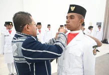Bupati Kupang Kukuhkan Paskibraka 2026