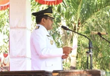 Bupati Umbu Lili Pimpin Detik-Detik Proklamasi RI ke-81