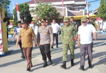 jelang HUT RI, Bupati Sumba Barat Tinjau Gladi Bersih