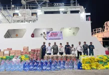 KN Nipa Bantu Salurkan Sembako Bagi Korban Gempa Flores