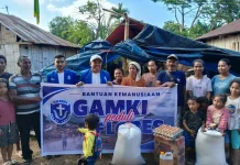 GAMKI Peduli Flores Jangkau Desa Lenda, Beri Bantuan bagi Warga Terdampak Gempa
