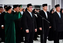 Lantik 1.361 Pejabat, Sekjen ATR/BPN Dorong SDM Jadi Motor Penggerak Perubahan