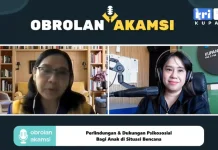 Dukungan Psikososial Penting bagi Anak di Pengungsian