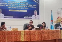 Sekda Sumba Timur Buka Ujian Dinas, Dorong ASN Profesional