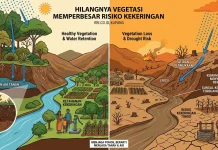 Hilangnya Vegetasi Berpotensi Memperbesar Risiko Kekeringan