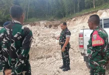 Dandim Cek Pembangunan Koperasi Desa Merah Putih