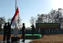 Kodim 1629 SBD Gelar Upacara Mingguan Tingkatkan Nasionalisme