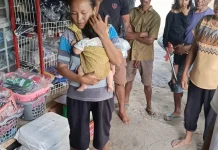 Jauh dari Posko, Warga Golo Lijun Tetap Dapat Bantuan