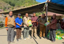 Empat Desa di Ende Terima Bantuan Kemanusiaan Pemprov NTT