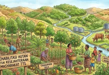 Rehabilitasi Hutan membuka Peluang Ekonomi Bagi Masyarakat