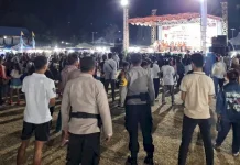 Polres Rote Ndao Intensifkan Patroli Dialogis di Area Pameran dan Expo UMKM